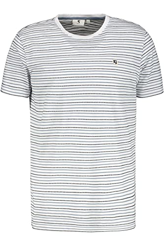 Garcia Męski t-shirt z krótkim rękawem, biały, 3XL, biały, 3XL