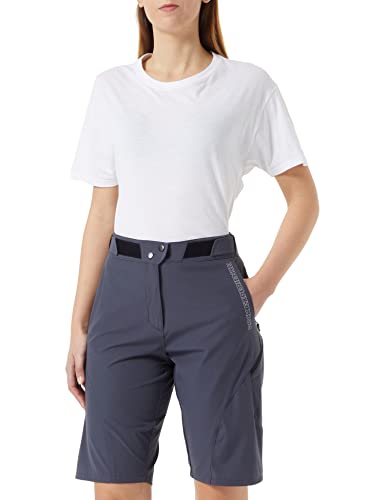 Rock Experience Spodnie damskie Akemi bermudy Pants, 1323 Ebony + 0208 Caviar, L, 1323 Ebony + 0208 Caviar, L