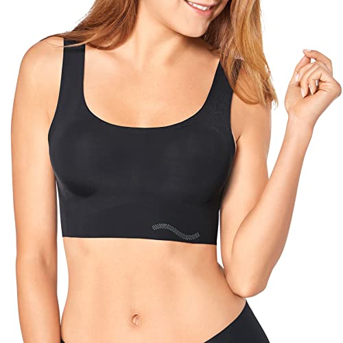 Sloggi Zero Feel Top Ex Busteczki Kobiety, Czarny (czarny), S