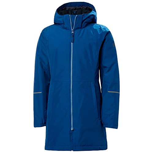 Helly Hansen Płaszcz przeciwdeszczowy dla dzieci Jr Lisburn unisex, 606 Deep Fjord, 152