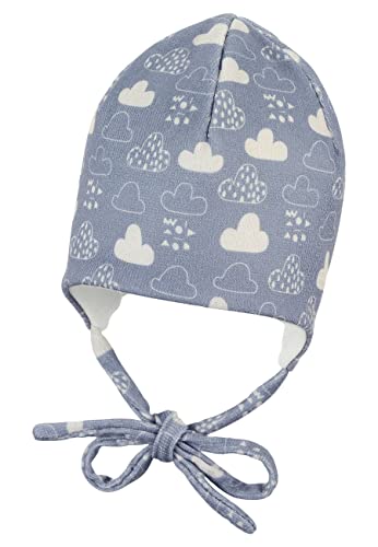 Sterntaler Czapka beanie dla dzieci, uniseks, niebieski, 35