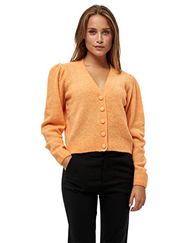 Minus Damski sweter Ayo Knit Cardigan, Apricot Tan Melange, S