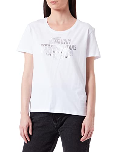 Pepe Jeans Damska koszulka Piper, biała (biała), S, Biały (biały), S
