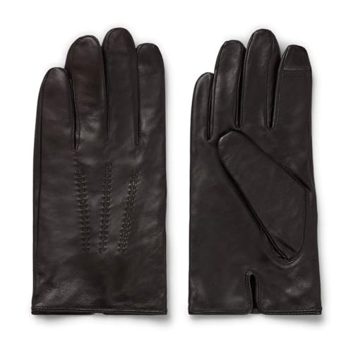 BOSS Męskie rękawiczki Hainz-ME, rozmiar M Brown210, rozmiar 8,5, Medium Brown210, 8.5