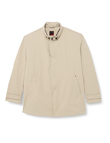 bugatti Męski płaszcz 333400-39031, jasnoszary-210, standardowy, jasnoszary-210, 102