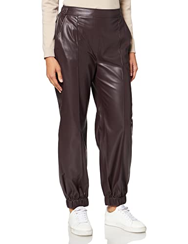 BOSS Damskie spodnie C_teruna, Dark Red608., 40 PL