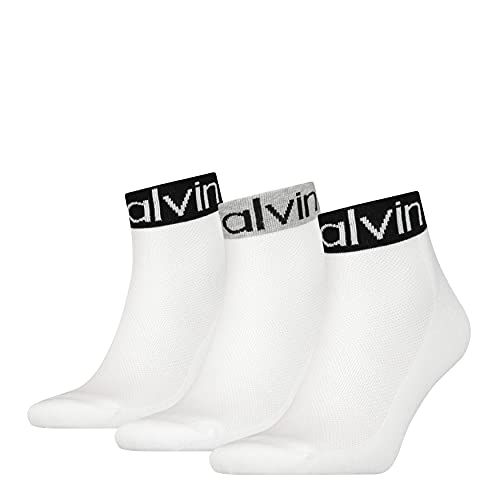 Calvin Klein Męski Quarter, biały, jeden rozmiar