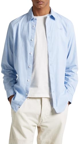 Pepe Jeans Koszula męska Coventry, niebieski (wybielacz niebieski), XL