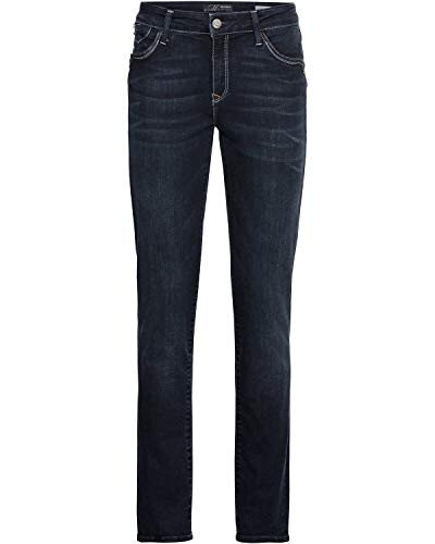 Mavi jeansy damskie slim skinny sophie, niebieskoczarny, 33W / 34L