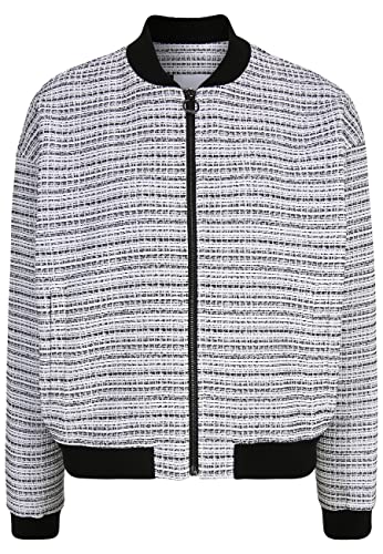 gs1 data protected company 4064556000002 Damska kurtka bomberka Atlantis, Off White&Black, 44, Off White&Black