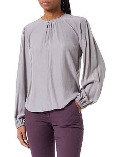 Sisley Damska bluza 5S6C5QF27, szara (smoke grey), M (DE)