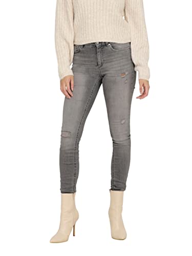 ONLY OnlBLUSH dżinsy damskie skinny fit, Medium Grey Denim, (XS) W / 34L