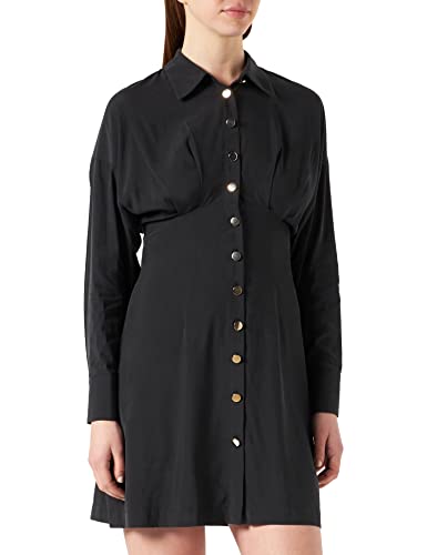 Sisley Sukienka damska, Czarny 100, 38