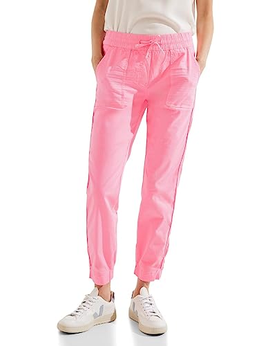 Cecil Damskie spodnie do biegania, Soft Neon Pink, XL x 28L
