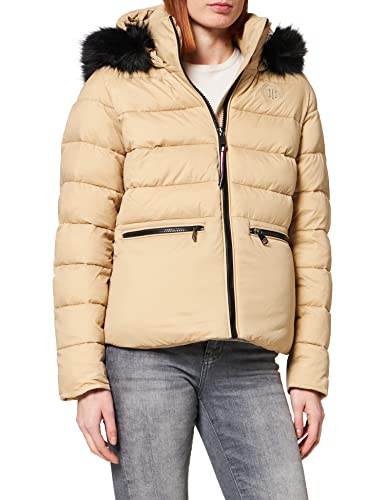 Tommy Hilfiger Damska kurtka Th Ess Sorona JKT, BEŻOWY, L