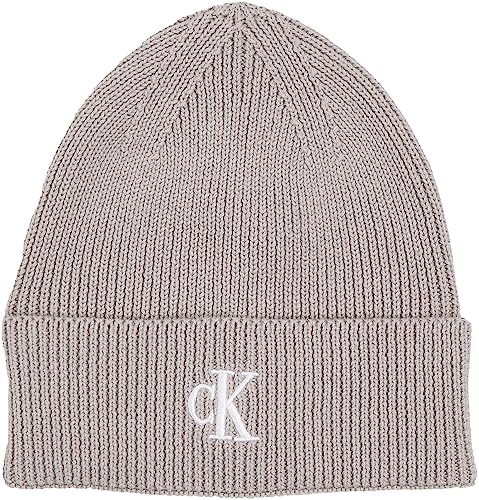 Calvin Klein Damska czapka z dzianiny z logo archiwum, Portypauz, Rozmiar uniwersalny