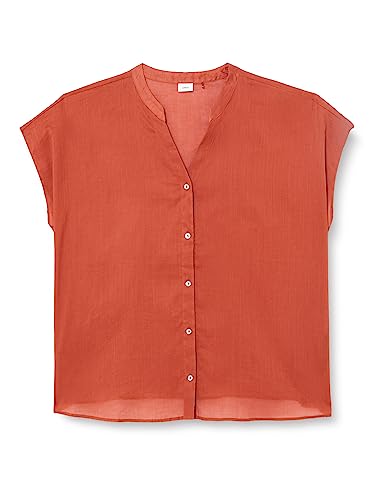 s.Oliver BLACK LABEL bluzka damska krótki rękaw, Orange, 44