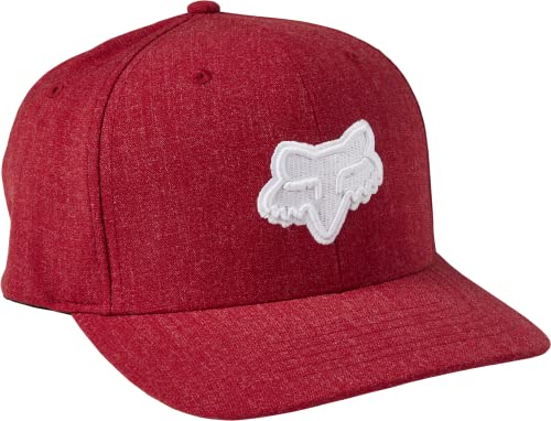 Fox Racing Męska czapka Transposition Flexfit Hat, ognista czerwień, S-M