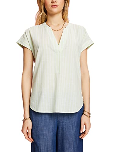 ESPRIT Damska 033EE1F305 bluzka, 322/CITRUS Green 3, L, 322/Citrus Green 3, L