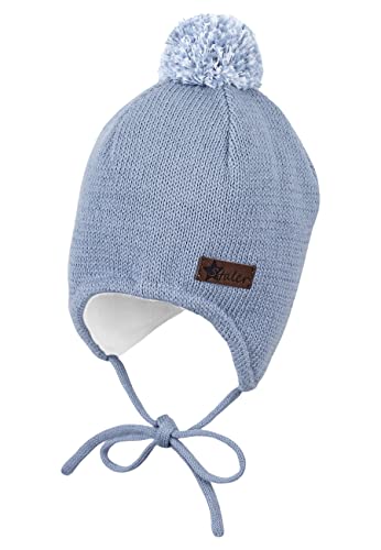 Sterntaler Dziecięca czapka z dzianiny, uniseks, niebieski, 49