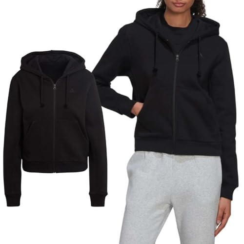 adidas Damska bluza z kapturem W All Szn Fz Hd, czarna, L, czarny, L