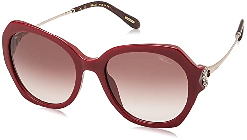 Chopard SCH354S Okulary, Full Bordeaux, 54 damskie, Full Bordeaux, 54