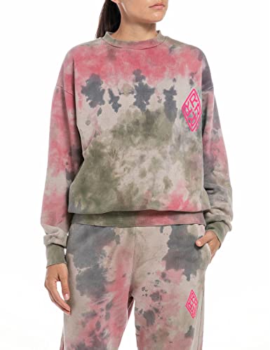 Replay Bluza damska, 010 Multicolor, M