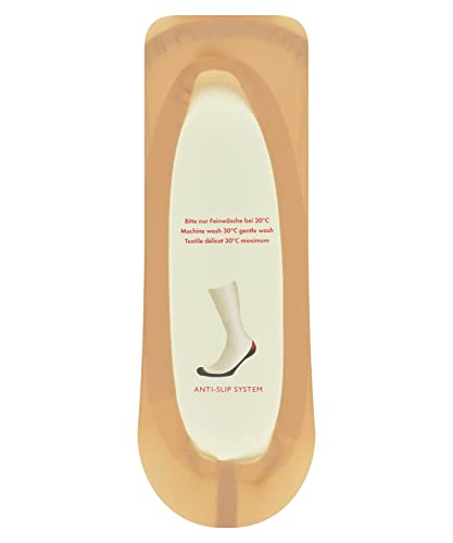 FALKE Kobiety Stopki Seamless Step W IN Bardzo Niski Krój niewidoczne jednokolorowe 1 Para, Brązowy (Crystal 4409), 37-38