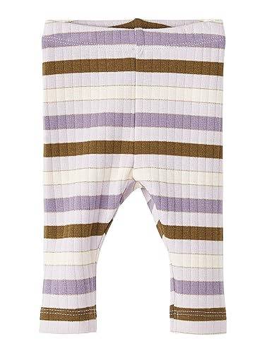 Bestseller A/S NBFKANIE Legginsy dla niemowląt, Orchid Hush, 68, Orchid Hush, 68 cm