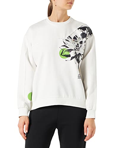 FILA Damska bluza Tekja Oversized Crew Sweat Sweat, Cloud Dancer, XS