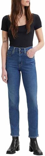 Levi's Spodnie damskie 724 Button Shank Pants, All Zipped Up, 31W / 30L