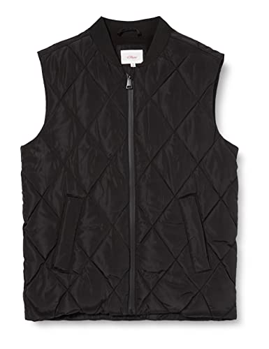 s.Oliver Junior Boy's 402.12.208.16.155.2116554 kamizelka bez rękawów, czarna, M