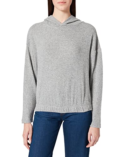 ONLY Onlfrida L/S Hood Cs JRS damska koszulka z długim rękawem, Medium Grey Melange, XS
