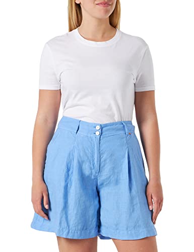 BOSS Damskie Spodnie płaskie C_taweta, Otwórz Blue472, 38