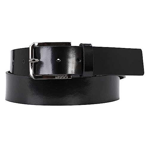 HUGO Pasek męski Apparel, czarny (Black1), 80