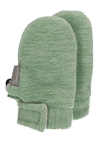 Sterntaler Unisex dziecięce rękawiczki jednopalcowe melanż, zielone, 1