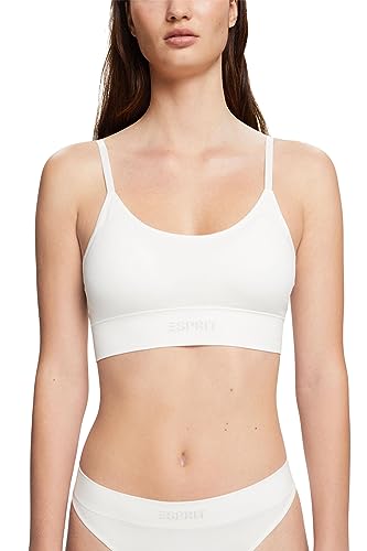 ESPRIT Damski biustonosz z logo Rcswirl, Off White, M