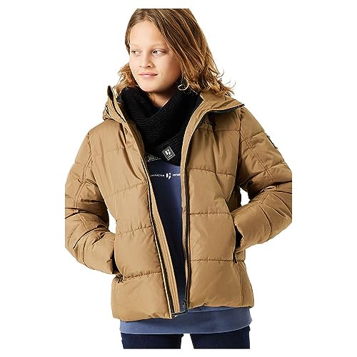 Garcia Kids Chłopięca kurtka outdoorowa, Pale Taupe, 134