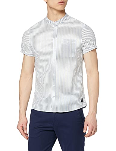BLEND Koszula męska na co dzień, Niebieski (Federal Blue 74001), S