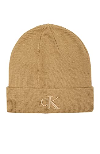 Calvin Klein kapelusz męski zimowy, Timeless Camel, jeden rozmiar