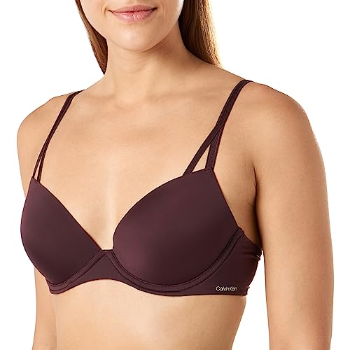 Calvin Klein Biustonosze damskie Lift Demi-Plunge, Śliwka zasilająca, 70C