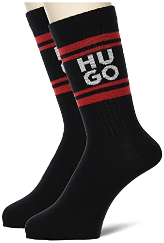 HUGO Zestaw skarpet męskich, czarny1, 40-46