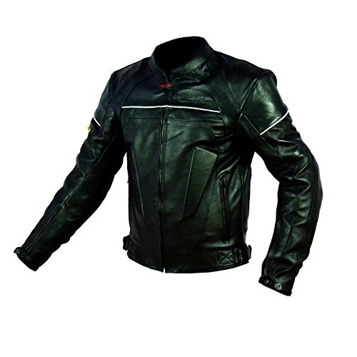 Rider-Tec Kurtka motocyklowa Ulica Zatwierdzona CE-13595, czarna, M