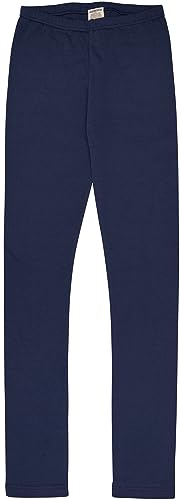 loud + proud Legginsy dziecięce, certyfikat GOTS, uniseks, ultramaryna, 128