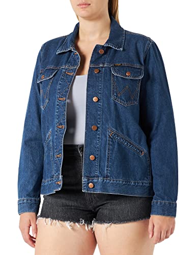 Wrangler Damska kurtka dżinsowa, River Stone, XS