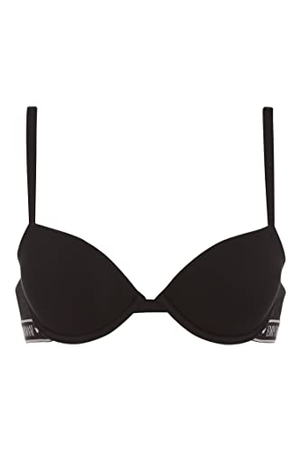 Emporio Armani biustonosz push up, czarny, 80C
