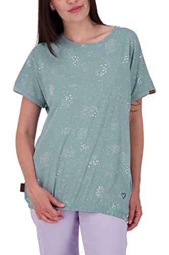 Alife and Kickin Sunak B Koszula damska z krótkim rękawem XS-XXL, Mieszanka Pacyfiku, XS