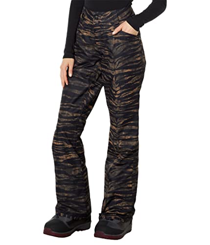 Volcom Damskie spodnie halowe, nadruk tygrysa, S, Tygrysie nadruk., S
