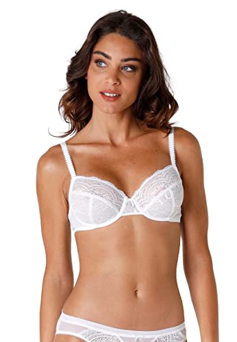 Lovable Celebrity Biustonosz z obręczami dla kobiet, Biały, 90D EU (Talla del fabricante: 40D)
