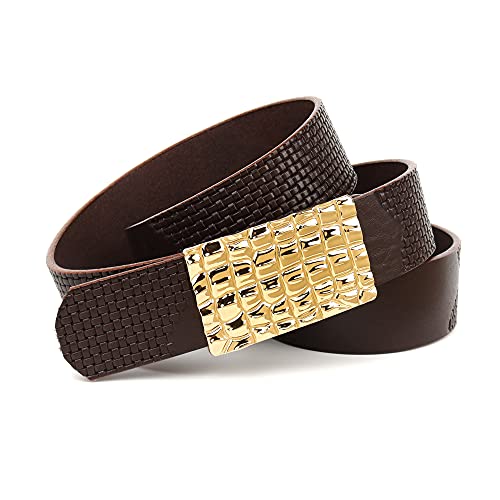Anthoni Crown Unisex 4KR540-110 pasek, ciemnobrązowy, 110